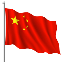 得力一二三四五号国旗纳米防水防晒中国12345号国旗五星红旗子国庆节装饰小号中号大号户外标准政府单位红旗