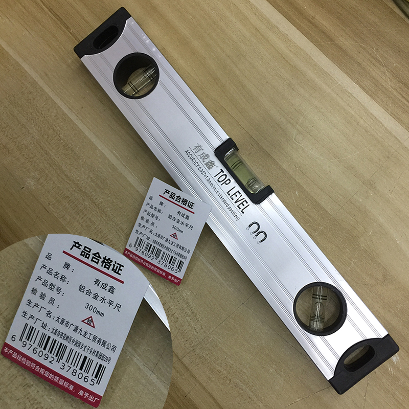 有成鑫 300mm 铝合金水平尺 把高清大图