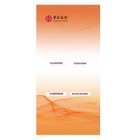 正彩 彩色印刷 2折页 157克铜 (银企对账操作指南)