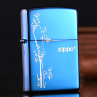 原装防风zippo煤油打火机正版 蓝冰定制个性创意火机zppo正品 美国zoppo 专柜正品煤油火机