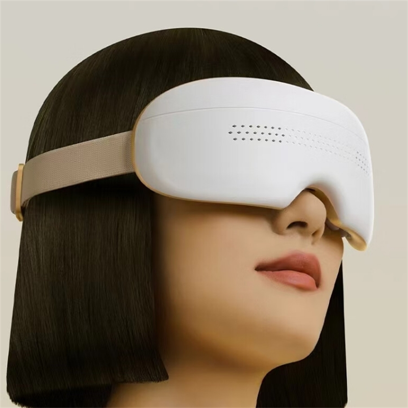 春枝漫野Chirimiri穴位按摩可视眼部按摩仪多频震动护眼热敷眼罩按摩器 CE-300