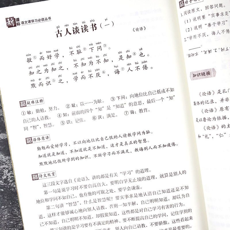 小学生必背古诗文小学生必背古诗词169首小学生必背文言文带注释 小学生必背文言文
