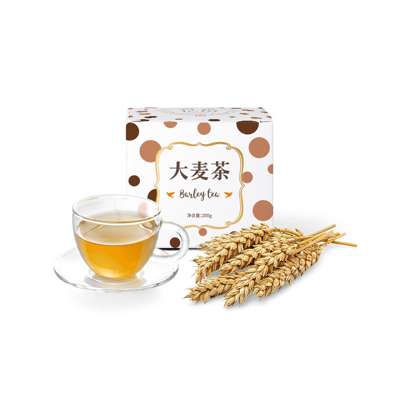 喜善花房大麦茶200g*1盒 200g 原味烘培浓香型麦茶散装袋泡茶可搭苦荞茶荞麦茶
