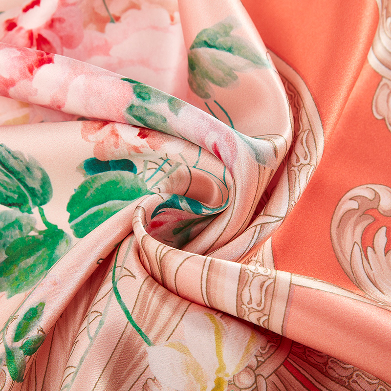 丝煌真丝枕套双面桑蚕丝枕头套夏季数码喷绘婚庆丝绸枕套单人