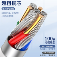 苏宁宜品[两条装]普通快充数据线安卓1米Type-C接口组合装数据线适用于华为小米魅族苹果系列