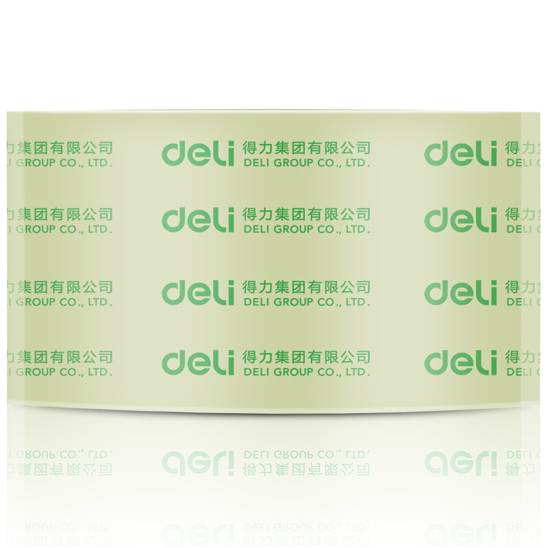 得力（deli） 30369 超市封箱胶带60mm*100y*50um (单位：件)