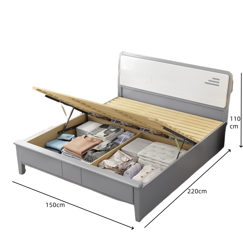 华立伟 床气压款+床头柜套高清大图