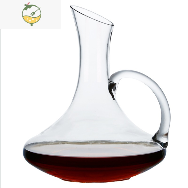 yicheng水晶玻璃红酒醒酒器家用欧式葡萄酒调酒器个性创意u型分酒器壶