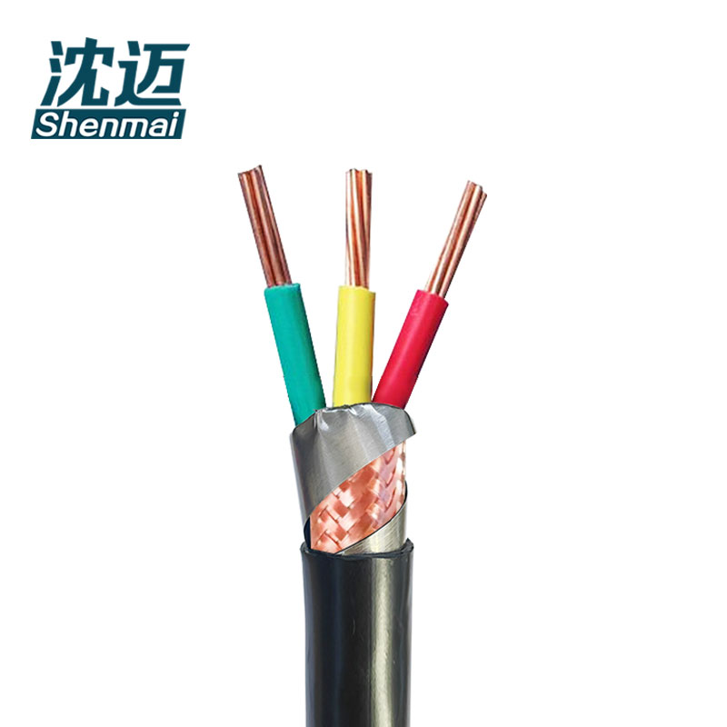 沈迈 铜芯铠装电缆 ZR-KVVP22-3*10mm² /米高清大图