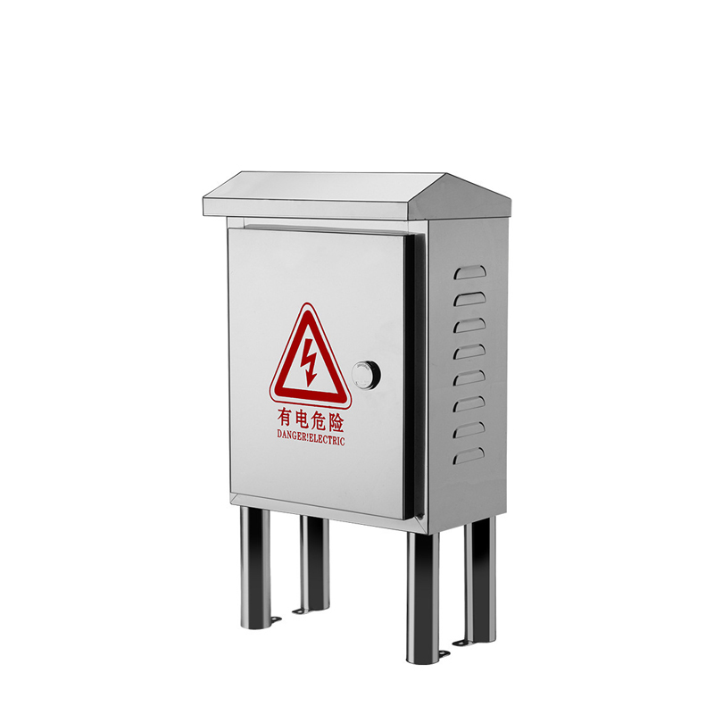 册视不锈钢配电箱室外防雨水落地柜400 40*30*18cm个高清大图