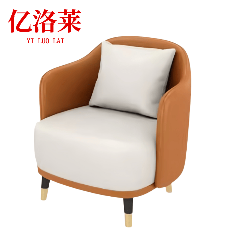 亿洛莱 单人位沙发 58*62*75cm 张高清大图
