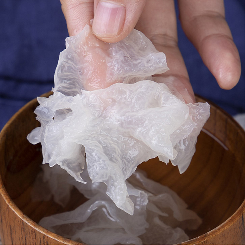 绿帝 白木耳80g 银耳 炖煮 银耳羹 南北干货高清大图