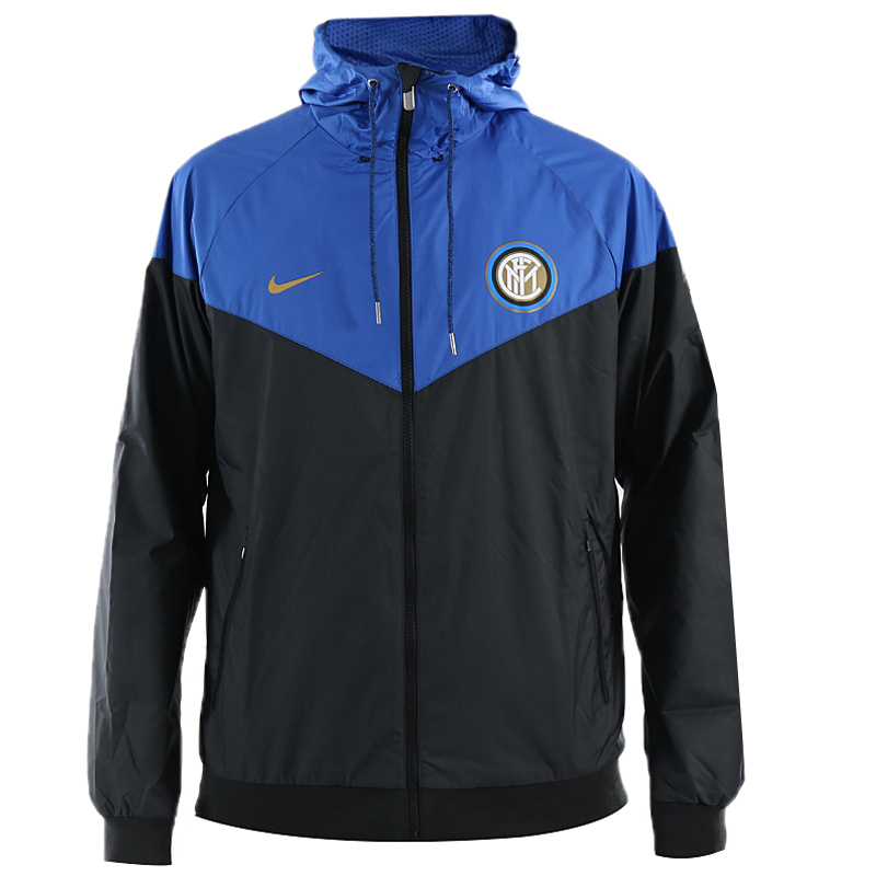 耐克(NIKE)国际米兰足球俱乐部风行者运动夹克训练外套 919578—010