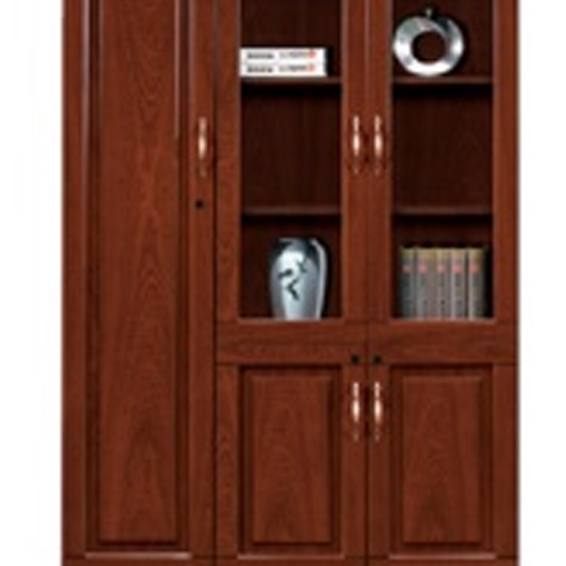 大央文件柜SL-103左 1350W*420D*2000H书架落地置物架客厅家用靠墙收纳柜子储物柜办公室文件柜简易书高清大图