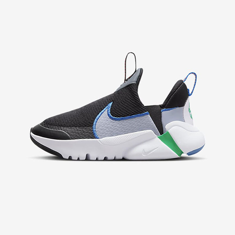 nikeflexplus2防滑耐磨低帮儿童跑步鞋儿童黑白dv9000001视频