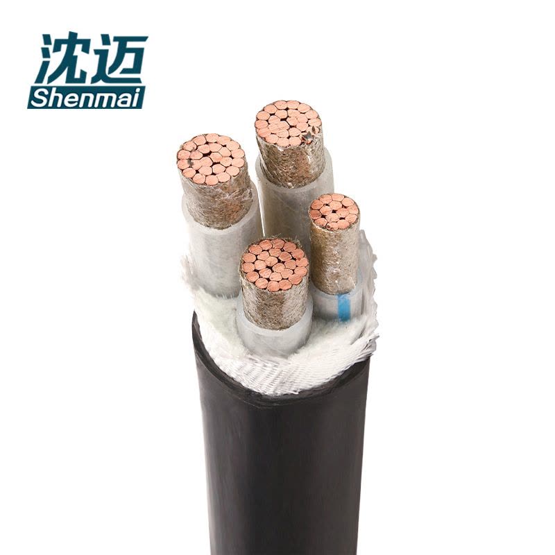 沈迈 低烟无卤阻燃耐火电缆 WDZN-YJY-3*35+1*16mm² /米图片