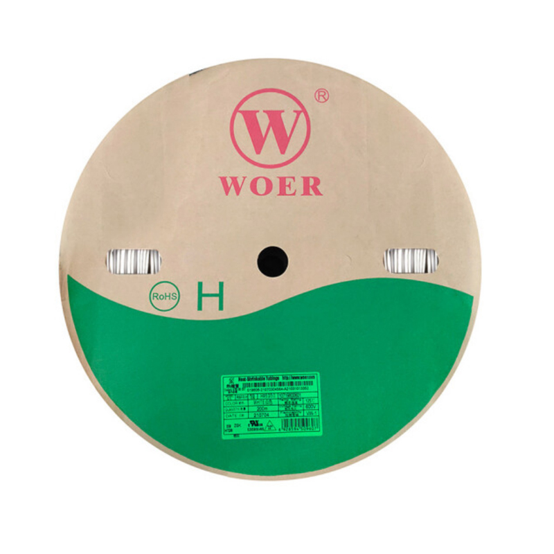 沃尔 woer 热缩管10KV高压绝缘阻燃铜排母线连续套管 Φ120mm 红 黄 绿 黑(25米/卷)高清大图