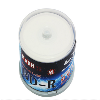 铭大金碟（MNDA）BD-R 1-10速 25G 蓝光可打印 50片桶装 蓝光空白光盘 刻录光盘