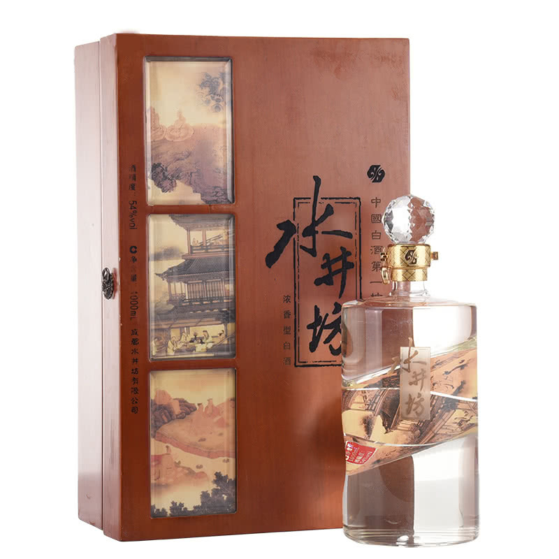 水井坊风雅颂浓香型54度1000ml2010年白酒酒界网