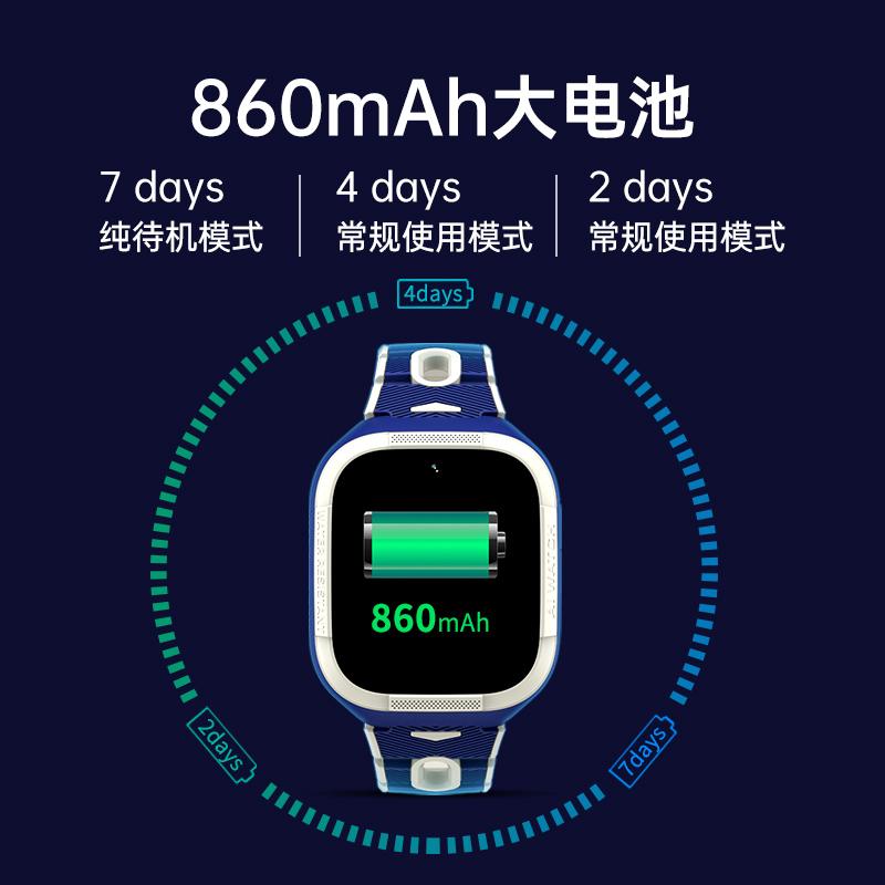 小寻AI学习手表S5粉色 移动联通电信全网通4G视频通话GPS定位防水男女童中小学生通用AI互动学习天气预报运动计步
