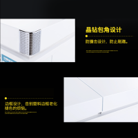 云南星星BCD372GA曲底双温顶开门冷柜(白色)