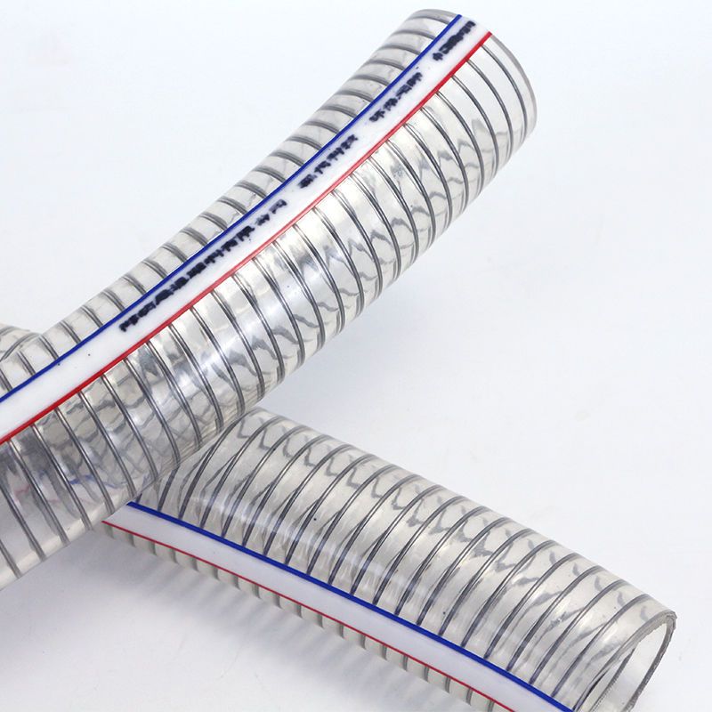 stkpvc透明钢丝软管75mm单位米