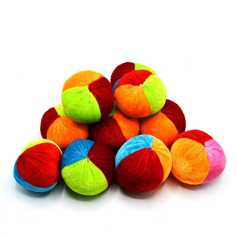 5.9元包邮 儿童沙包 亲子户外玩具 2只装