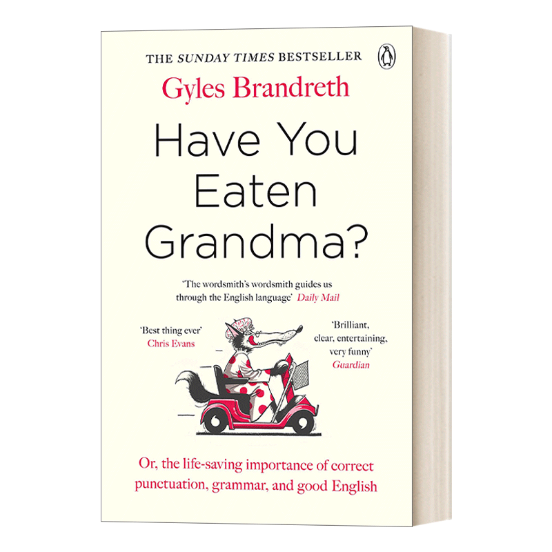 DK语法和标点运用图解图释指南 [正版]外婆吃了吗 英文原版 Have You Eaten Grandma 正确标点语法高清大图