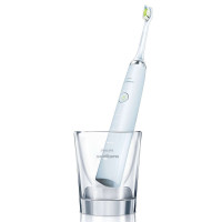 飞利浦(Philips) 电动牙刷 HX9332成人通用充电式声波震动31000次牙刷五大模式智能计时 陶瓷白