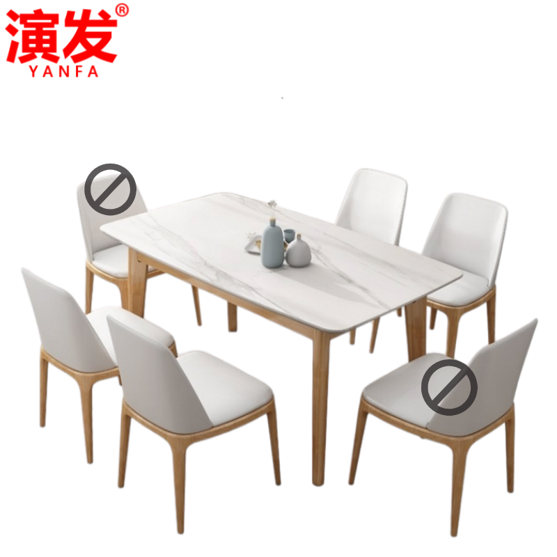 演发餐桌1.2米单桌张高清大图