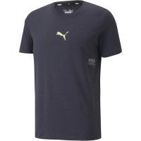 彪马(Puma)纯棉经典款Puma男士足球街头直筒印花运动T恤