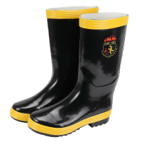 迅众 97款消防靴战斗靴逃生救援靴消防员灭火防护靴尺码备注 消防防护靴(尺码备注)