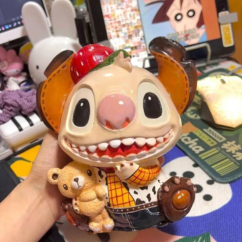 美乐蒂 涂色hellokitty石膏娃娃涂鸦摔不坏彩绘上色搪胶diy手工玩具