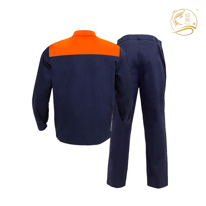 夏季长袖工作服T-005高清大图