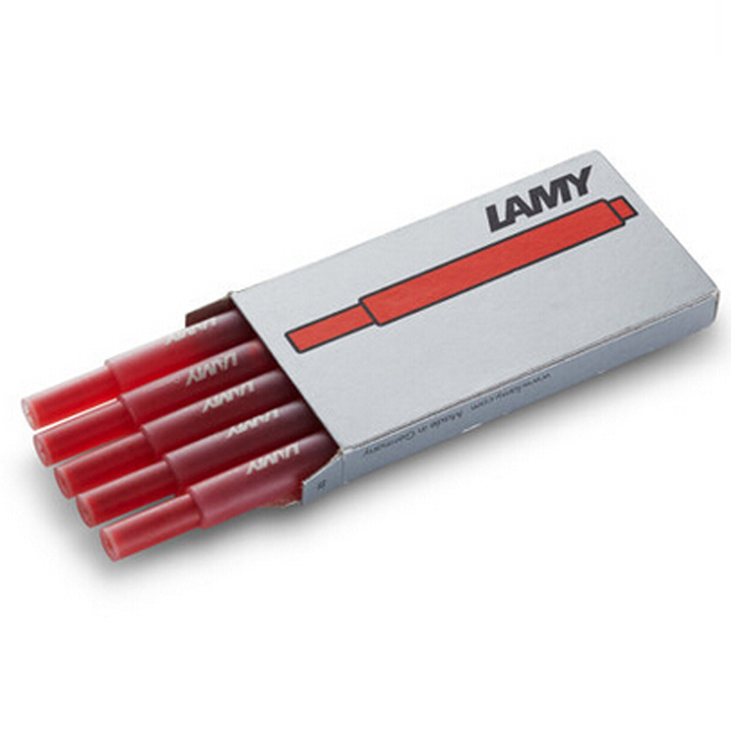 凌美(LAMY) T10墨水胆钢笔补充液 通用替换芯 一次性墨囊