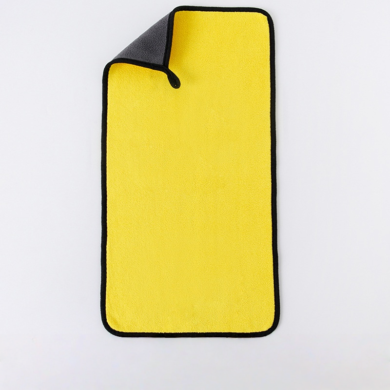 洁能尚 JNS0427 30*60cm 108g 1块/包 高密珊瑚绒清洁 抹布(计价单位:包)灰黄色高清大图