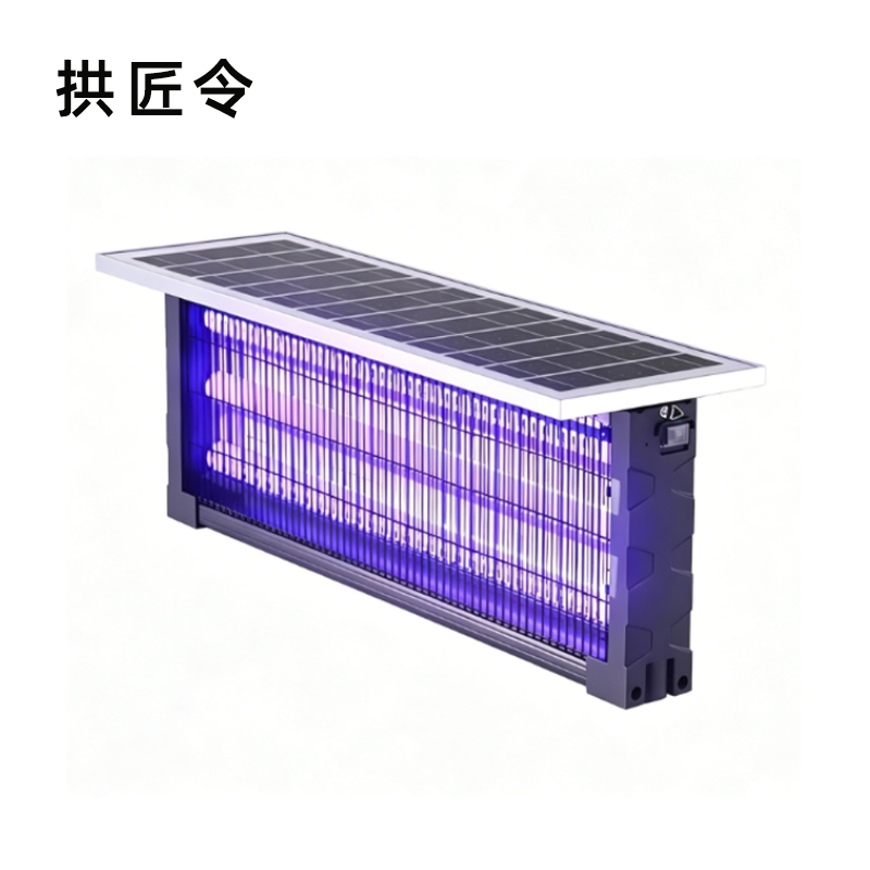拱匠令 GJL6252 太阳能警示灯 24V 3W IP65 2Hz LED (计价单位:盏)黑色高清大图