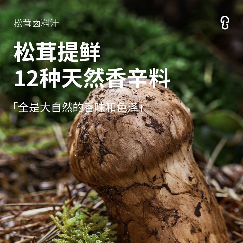 松鲜鲜松茸老卤汁150g*2袋 不炒糖色不调味 加水即卤 松茸提鲜
