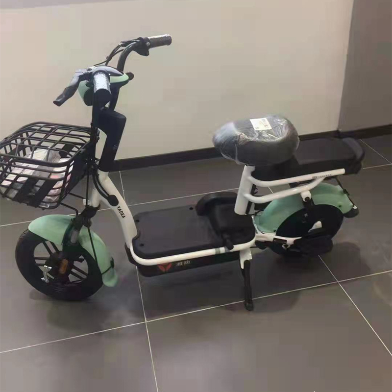 雅迪(yadea)电动车 小金果电动自行车新国标男女通勤 乐萌加配减震基础款48V-铅酸