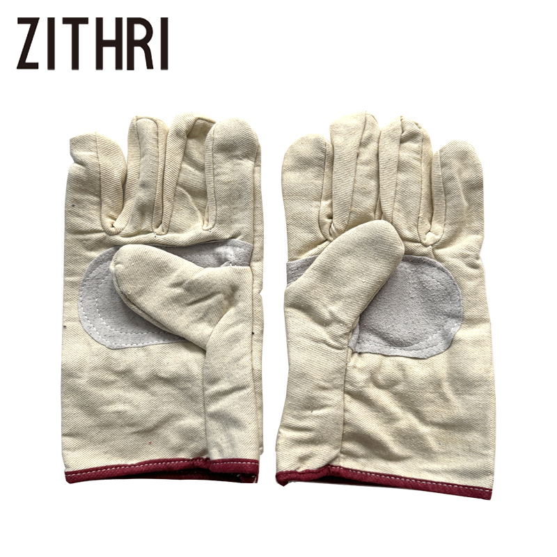ZITHRI 帆布手套 均码 双