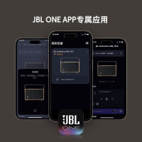 JBL音乐世家300 蓝牙音箱便携户外音响 A300 居家艺术电脑桌面音箱生日礼物男WIFI低音炮