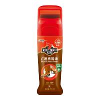 红鸟 奇伟 棕色 e速亮鞋油 75ml 鞋膏 棕色