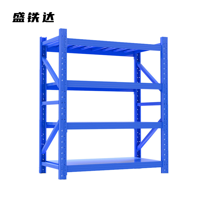 盛铁达 冷轧钢货架四层500KG1500*600*2000mm STD-HJZ1030 组高清大图