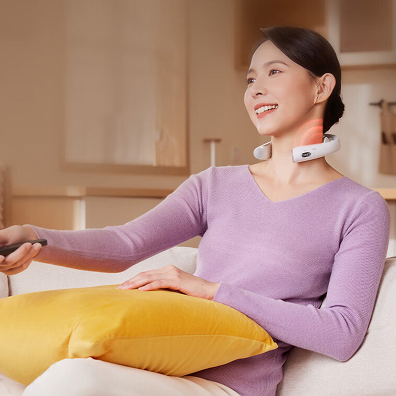 SKG颈椎按摩器蓝牙脖子肩颈按摩仪K5系列2代尊贵礼盒款高清大图