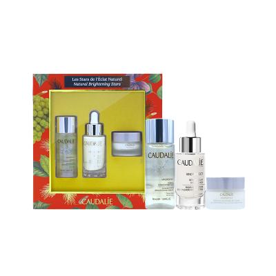 [小黑盒新品同款]CAUDALIE欧缇丽欧缇丽臻美嫩白淡斑精华3件套礼盒[限量版面部护肤套装礼盒]