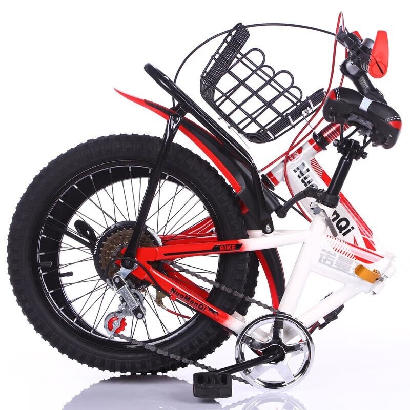 折叠变速自行车182022寸男女童814岁学生款高清大图