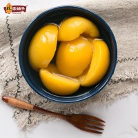 林家铺子黄桃罐头1350g*2罐大玻璃瓶罐头整箱年货礼盒送长辈礼物
