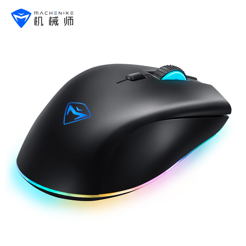 MACHENIKE机械师 M320有线鼠标 4200DPI 游戏鼠标 RGB吃鸡鼠标 非蓝牙非无线