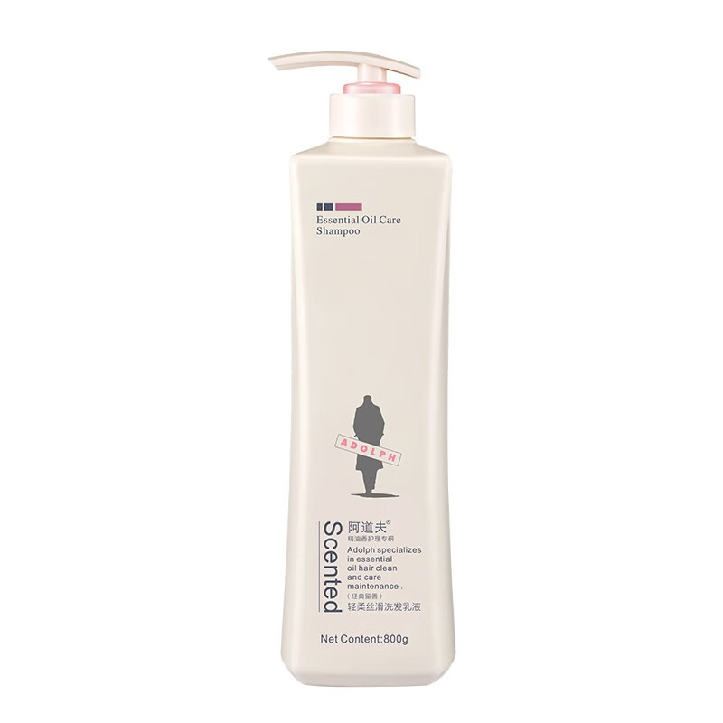 阿道夫(ADOLPH)精油香护理专研洗发乳液(净澈清爽)800g