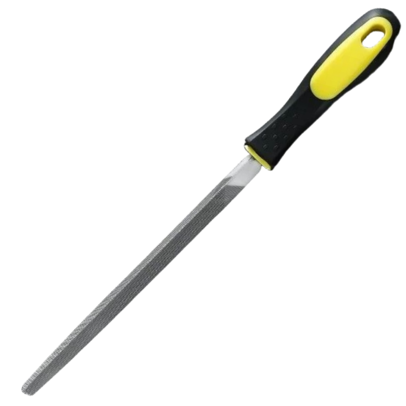 智铮朗月 中齿三角锉 10寸 把高清大图